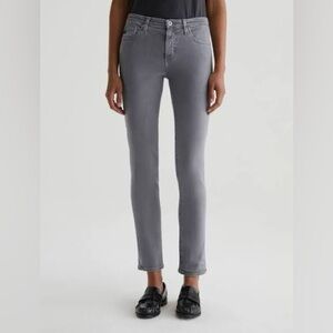 AG Adriano Goldschmied Gray Prima Cigarette Leg Jeans